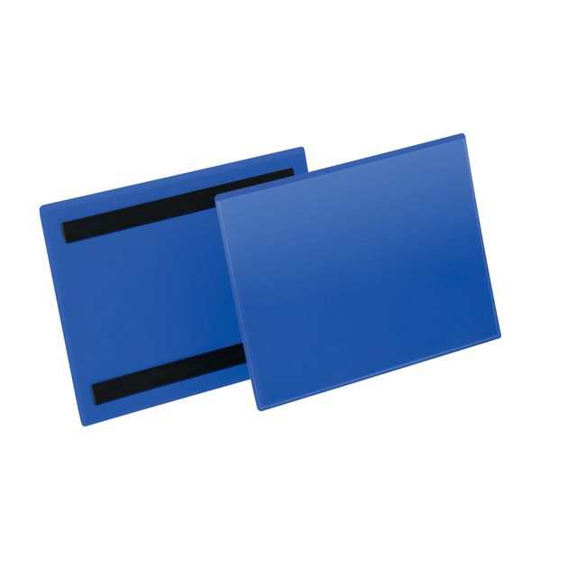 Durable - Documenthoes magnetisch a5 liggend blauw