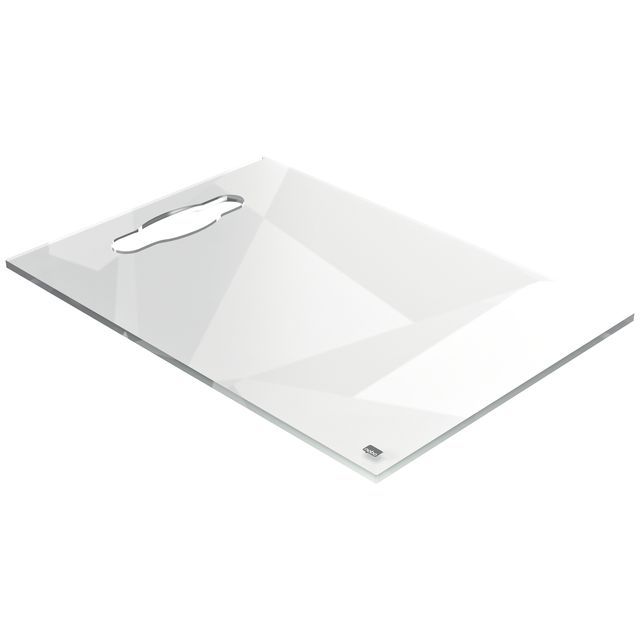 Nobo - Transparent acrylic note board with A4 handle