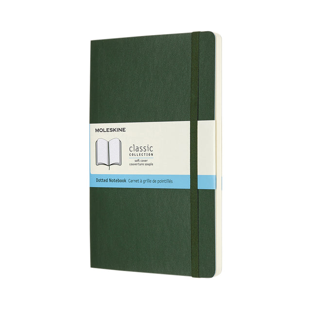 Moleskine - Carnet grand 130x210mm points couverture souple noir
