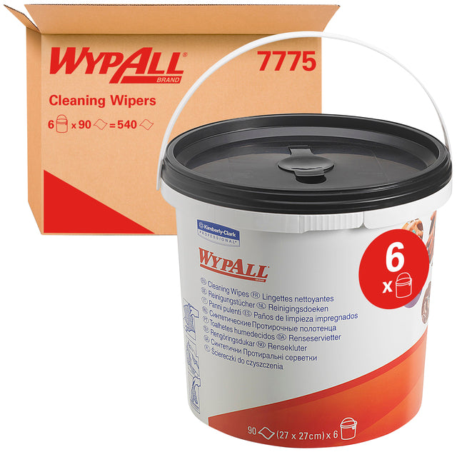 WypAll - Cleaning cloth bucket 1 layer 6x90 sheet green