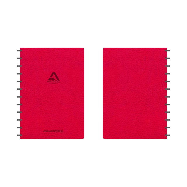 Aurora - Ecriture Business A4 diamant 5x5mm 144 pages 90gr rouge