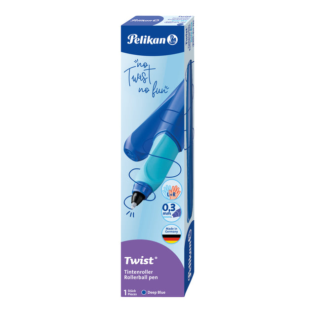 Pelikan - Penna roller twist r457 blu intenso