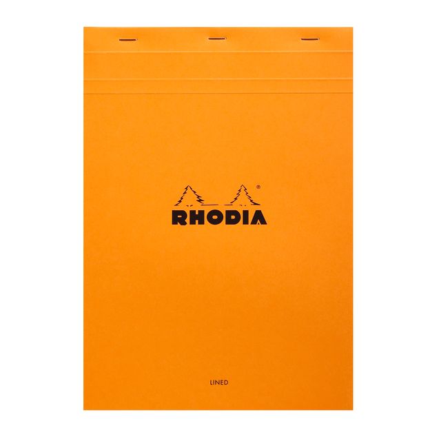 Rhodia - Blocco note linea A4 80 fogli 80gr arancio | 5 pezzi