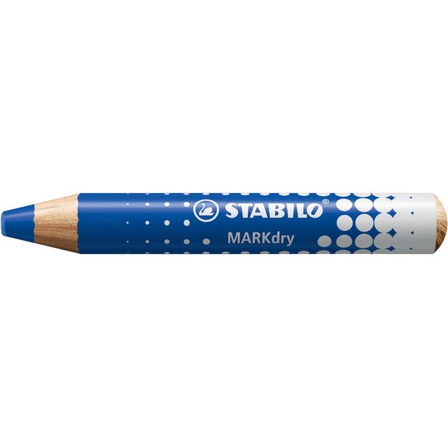 Stabilo - Crayon pour tableau blanc MARKdry 648/41 bleu | 5 pièces