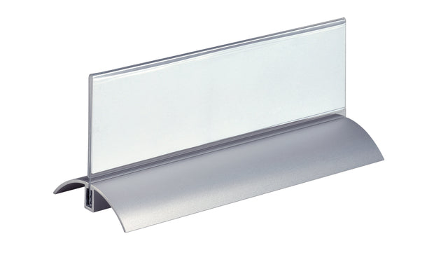 Durable - Plaque signalétique de table Presenter De Luxe 61x210mm 2 pièces