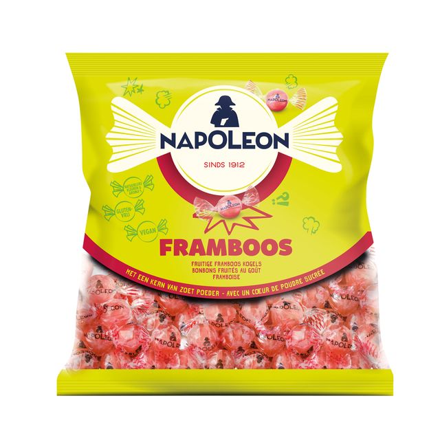 Napoleon - Candy Himbeere Beutel 1kg | 5 Stück