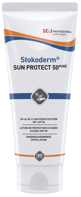 SC Johnson Professio - Lotion solaire scj stokoderm spf 50 100ml | 12 pièces