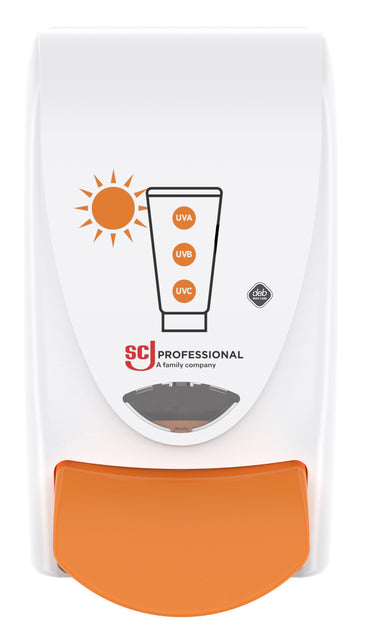 SC Johnson Professio - Zonnebranddispenser scj proline protect 1l wit