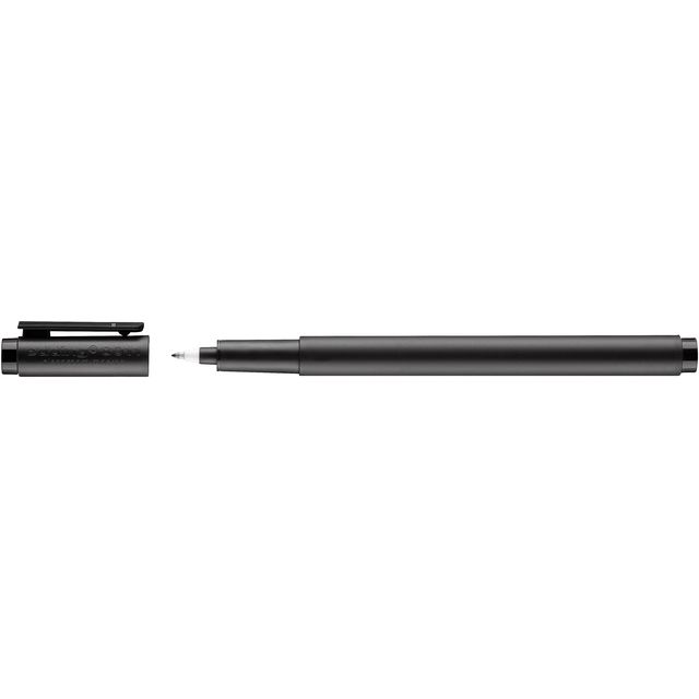 Edding - Filzstift 8011 rund Reinraum fein schwarz | 10 Stück