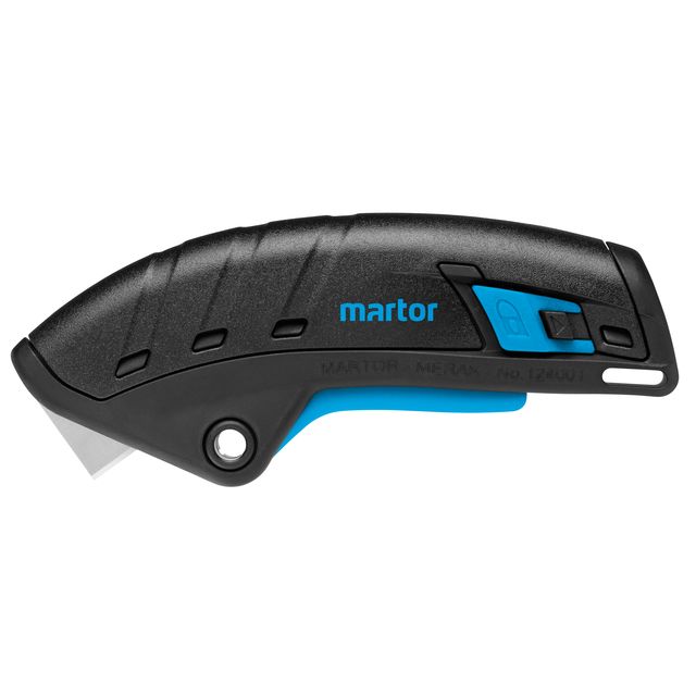 Martor - Cuchillo de seguridad Secupro Merak rectangular 9mm negro