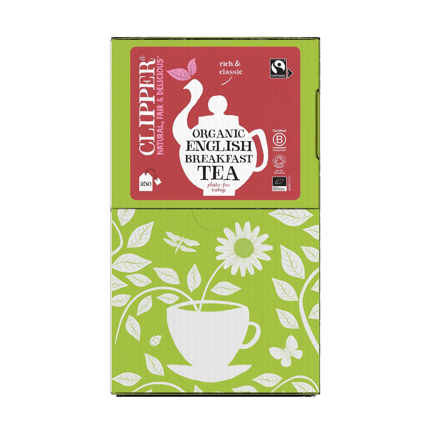 Clipper - Té Desayuno Inglés orgánico 250 bolsitas