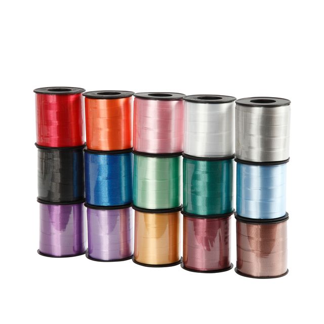 Creotime - Nastro per arricciare Creativ Company Scatola da 50 metri x 10 mm da 15 colori