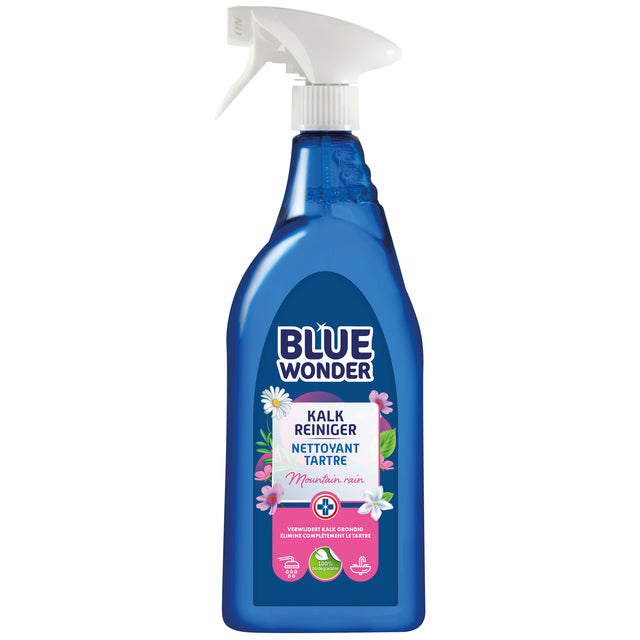 Blue Wonder - Sanitary cleaner Limescale cleaner spray 750ml | 6 pieces