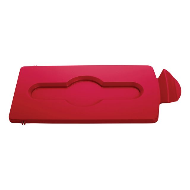 Rubbermaid - Couvercle slim jim rs fermé rouge