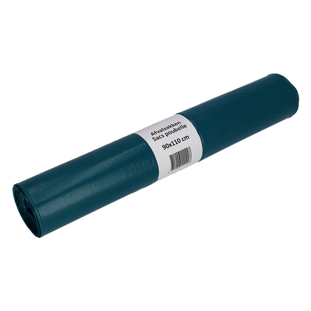 Cleaninq - Afvalzak 90x110cm recycled t60 160l blauw