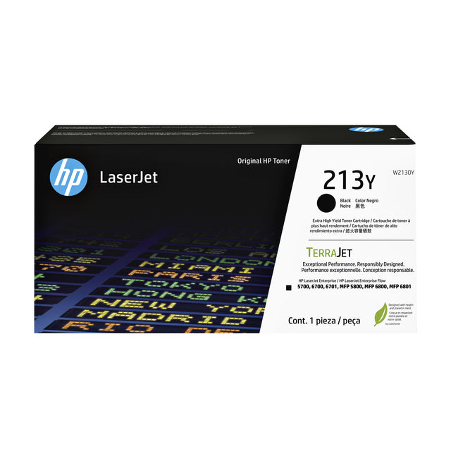 HP - Cartouche toner w2130y 213y noir