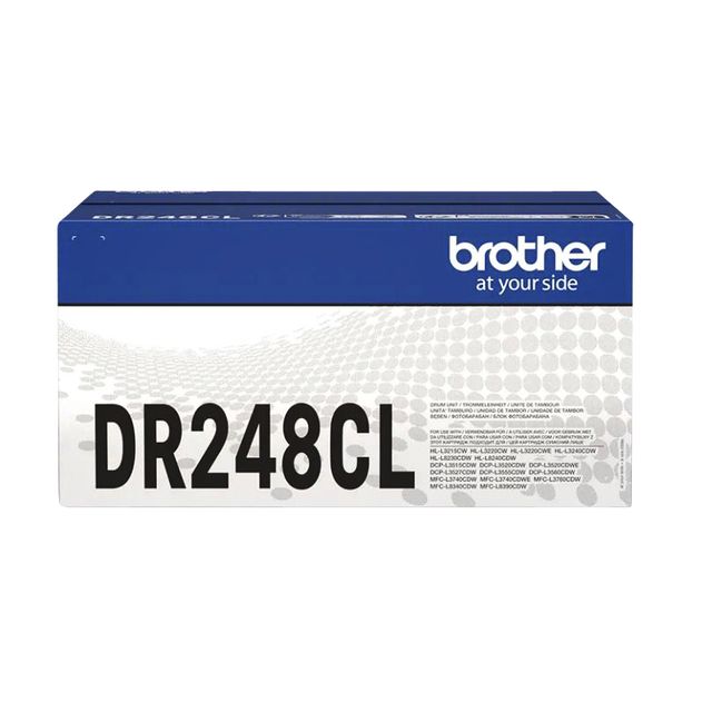Brother - Drum DR248CL zwart + 3 kleuren