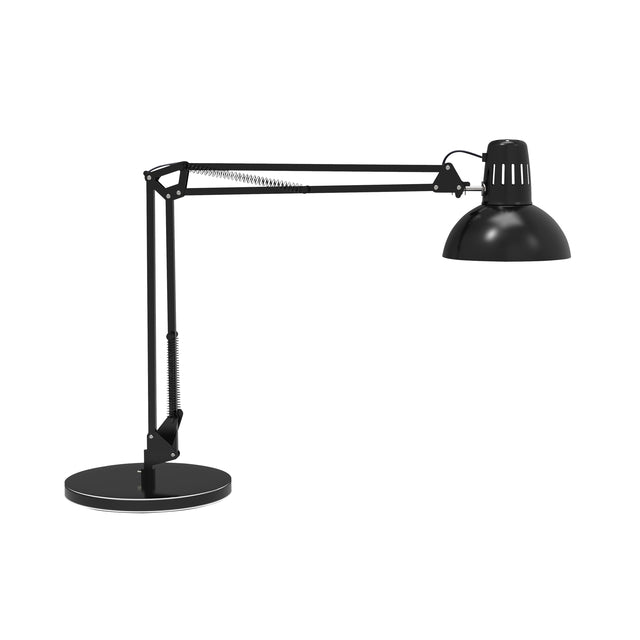 MAUL - Study desk lamp base excl.LED lamp E27 black
