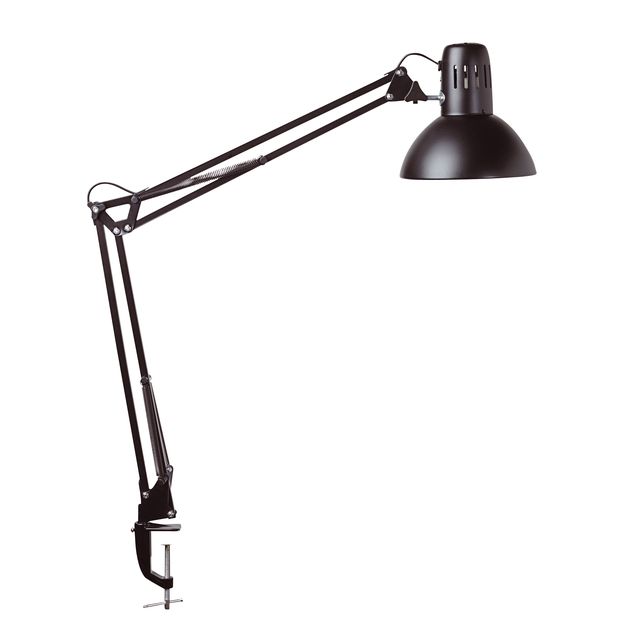 Maul - Schreibtischlampe Study Tischklemme exkl. LED-Leuchtmittel E27 schwarz