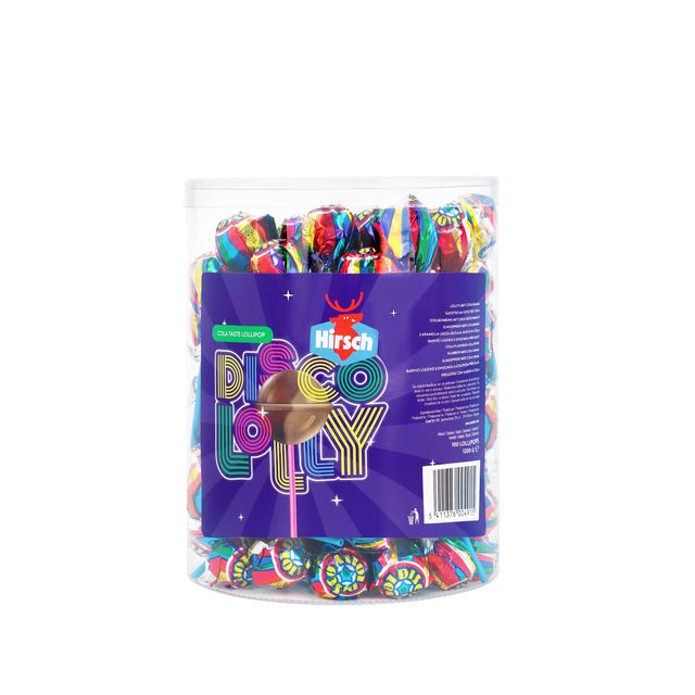 Hirsch - Lolly disco 100x12 gramos