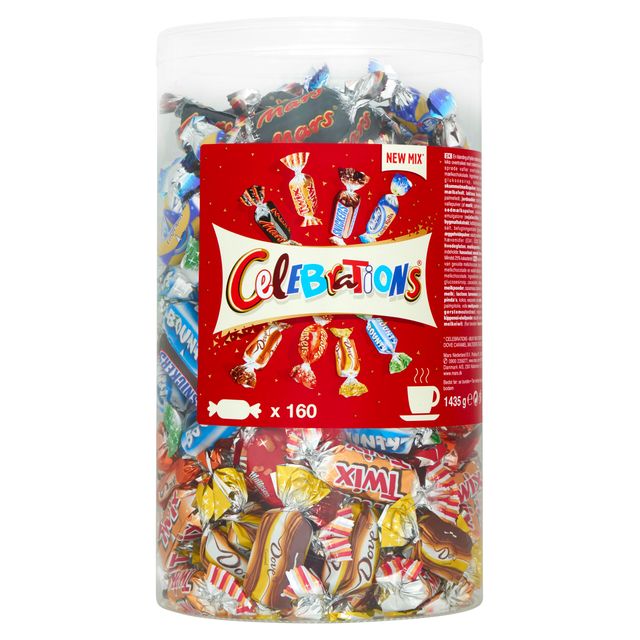 Celebrazioni - Tubo di cioccolato 1435gr | 3 pezzi