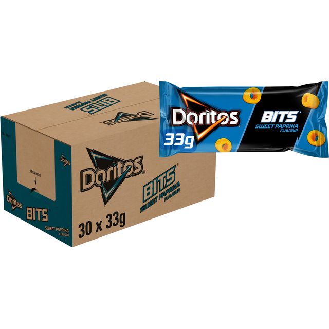 Doritos - Chips Bits Zero's süßer Paprika Beutel 33gr | 30 Stück