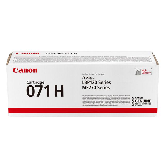 Canon - Tonercartridge CRG 071H zwart