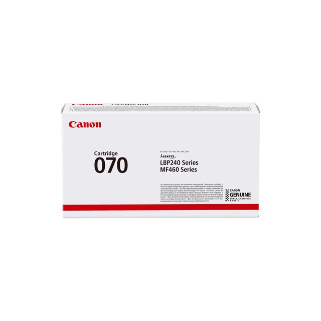 Canon - 070 tonercartridge 1 stuk(s) Origineel Zwart