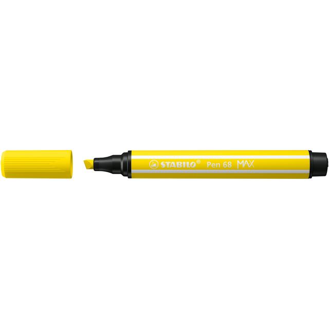 Stabilo - Pen 68 MAX 24 citroen geel | 5 stuks