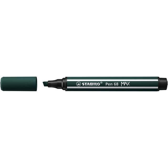 Stabilo - Feutre Stylo 68/63 Max vert terre | 5 pièces
