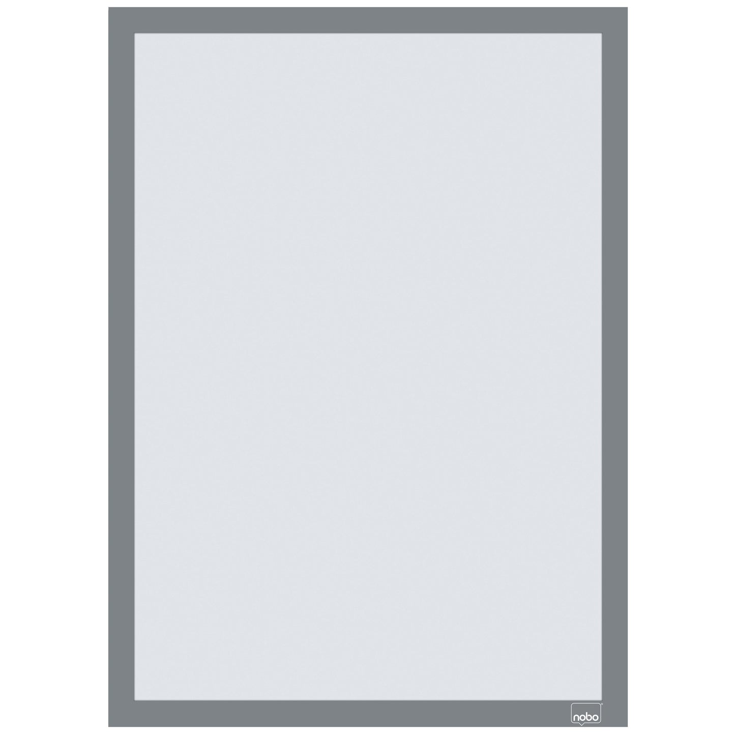 Nobo - Cornice informativa autoadesiva A3 argento 2 pezzi