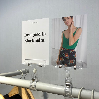 Klika - Pop clip L conf. morsetto per cartoncino grande h.largo