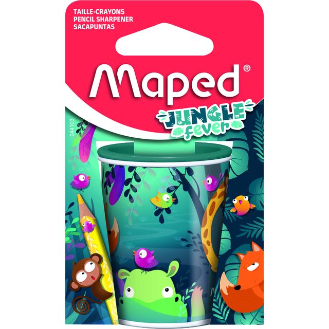Maped - Sacapuntas 2 agujeros Jungle Fever