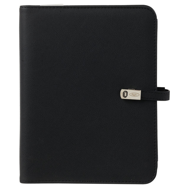 Kalpa - Organizer A5 including agenda 2025-2026 7 days/2 pages grain black