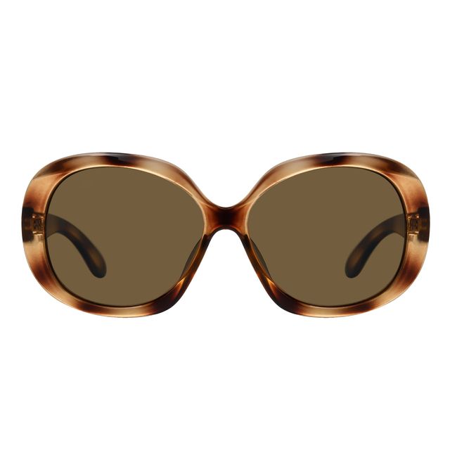 Montana - Lunettes de soleil marron verre polaire brillant demi