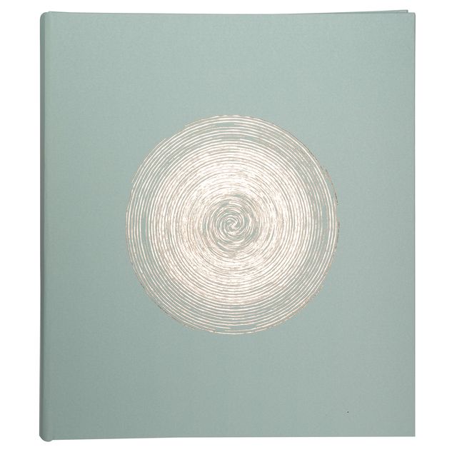 Exacompta - Álbum de fotos 29x32cm 60 páginas blancas Elipse verde