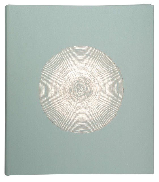 Exacompta - Fotoalbum 29x32cm 60 weiße Seiten Ellipse grün
