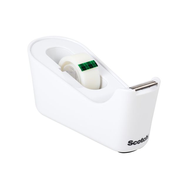 Scotch - Plakbandhouder c18 wit + 1rol magic e