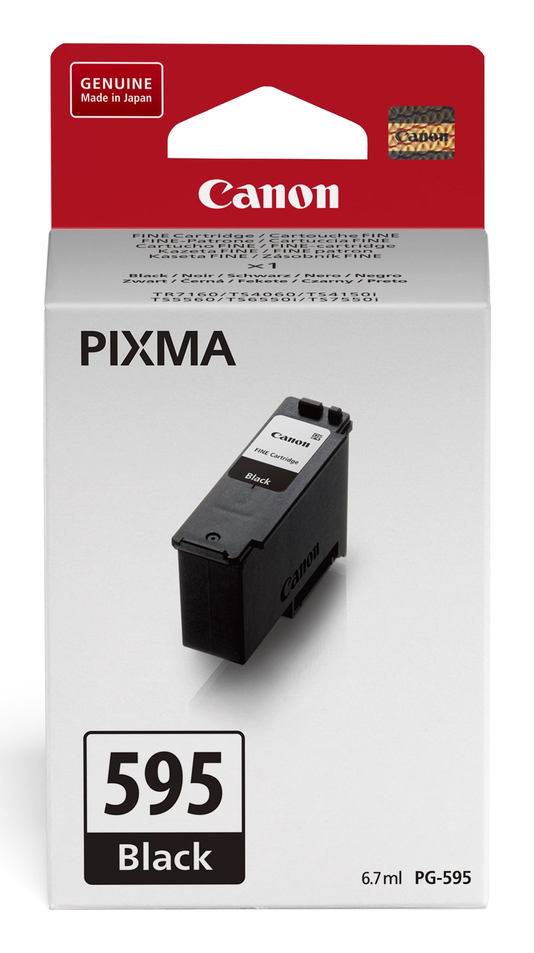 Canon - PG-595 inktcartridge 1 stuk(s) Origineel Zwart