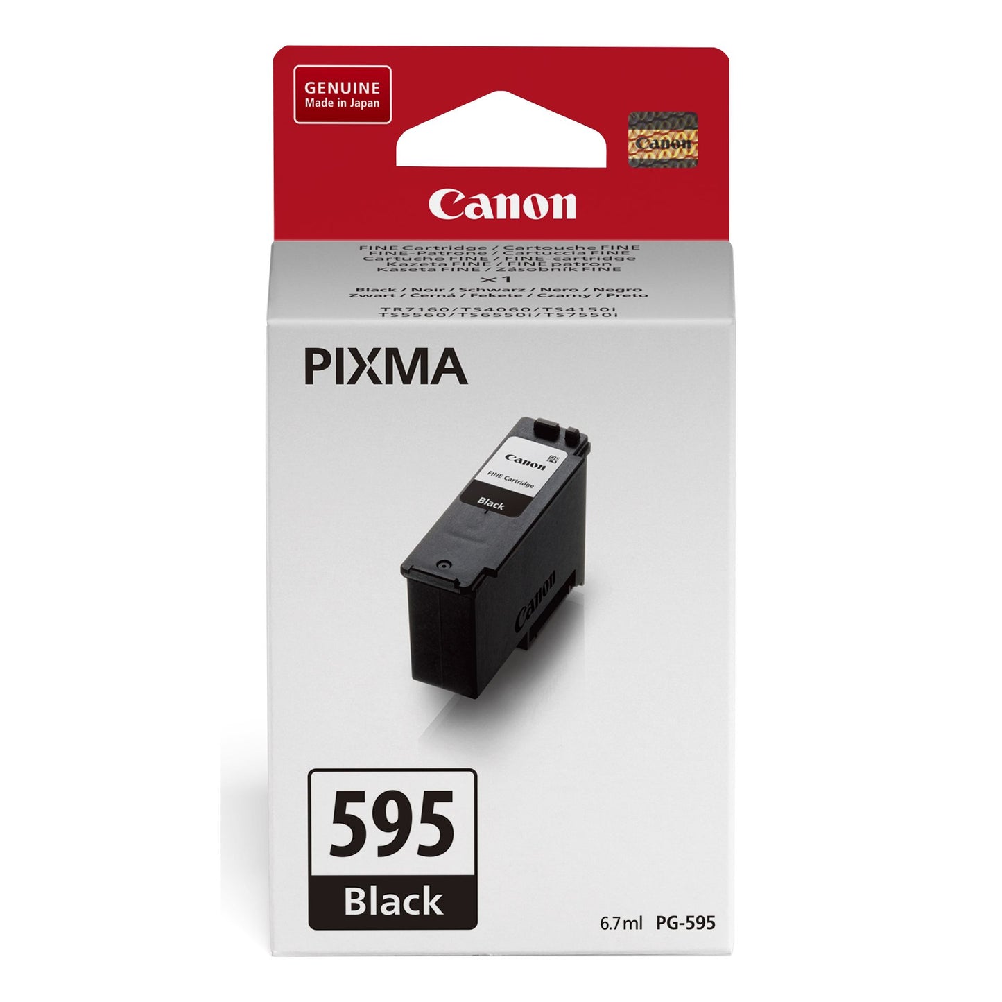 Canon - PG-595 inktcartridge 1 stuk(s) Origineel Zwart