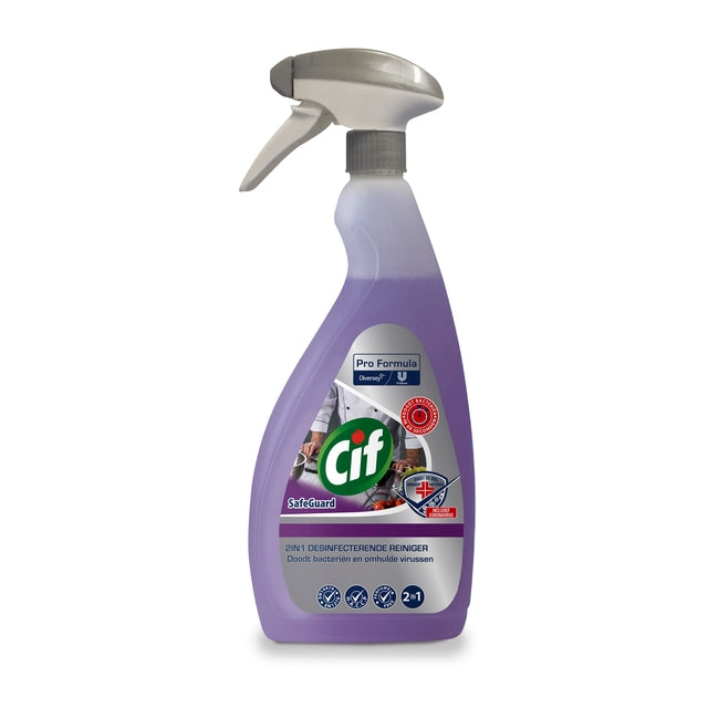 Cif - Desinfectiereiniger prof safeguard 750ml
