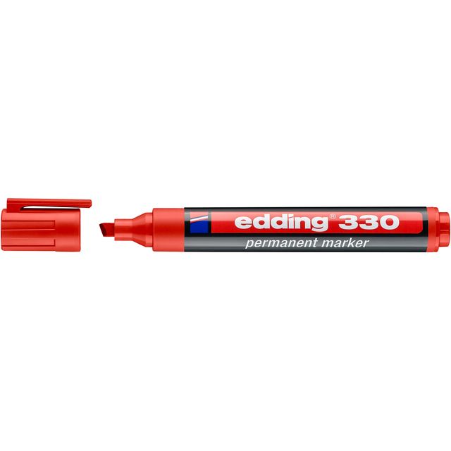Edding - Viltstift 330 schuin 1.5-5mm rood