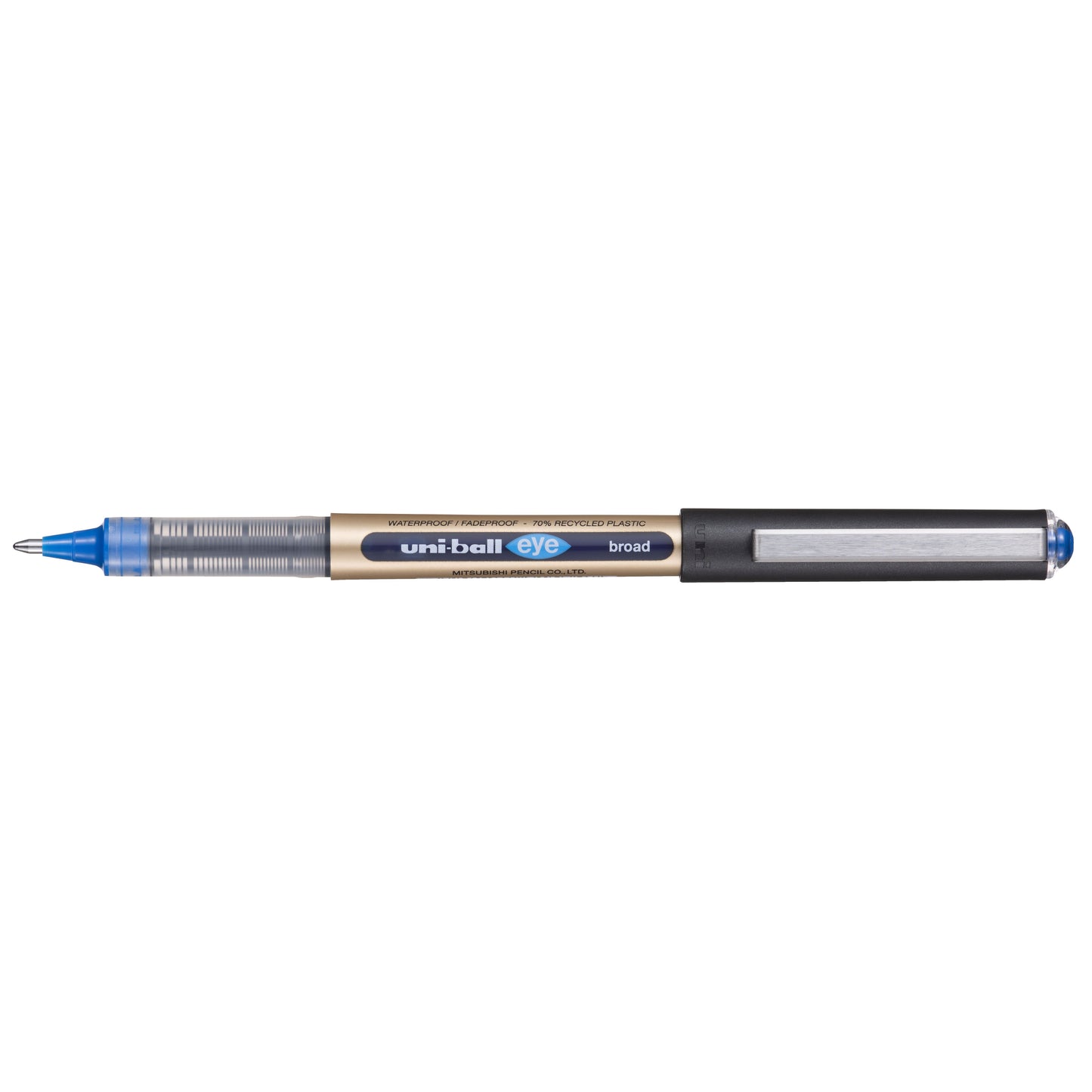 Uni-ball - Rollerpen Eye eco 150E breed blauw | 12 stuks