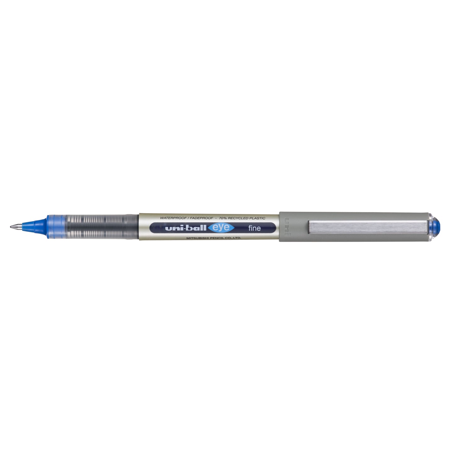 Uni-ball - Stylo roller eye eco 157e m bleu | 12 pièces