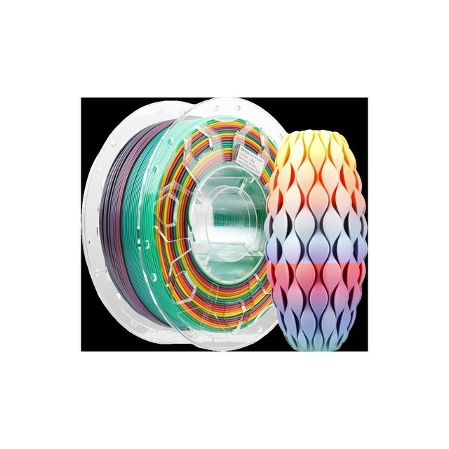 Creality - Filamento 3D PLA 1.75mm arcoiris 1kg