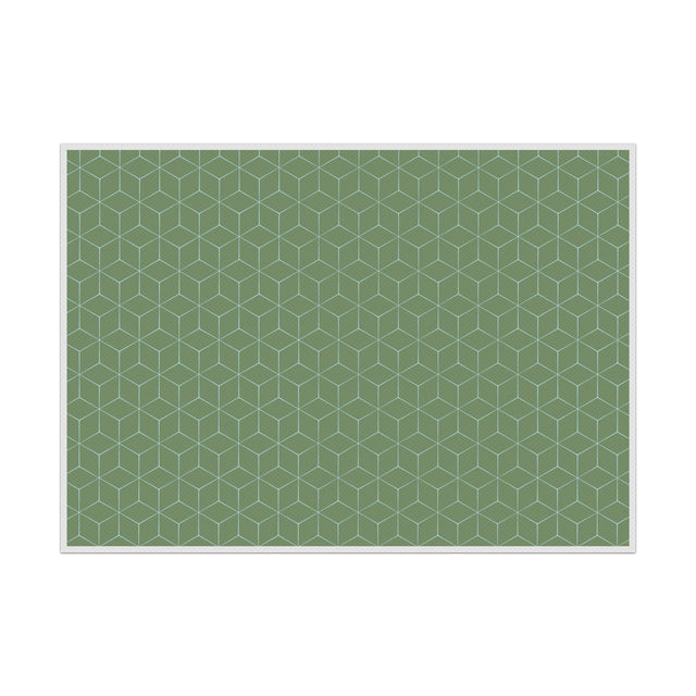 IEZZY catering and cate - Mantel individual hexagonal verde 6 piezas