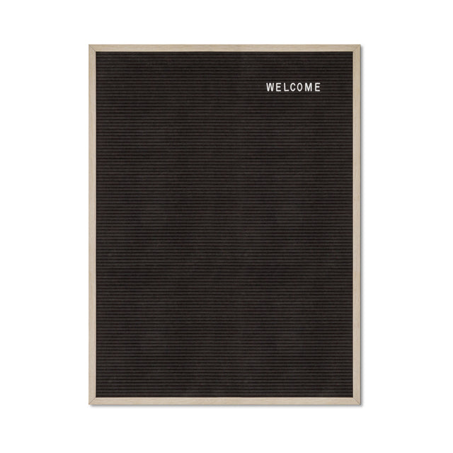 IEZZY horeca en cate - Letterbord iezzy 60x80cm naturel hout