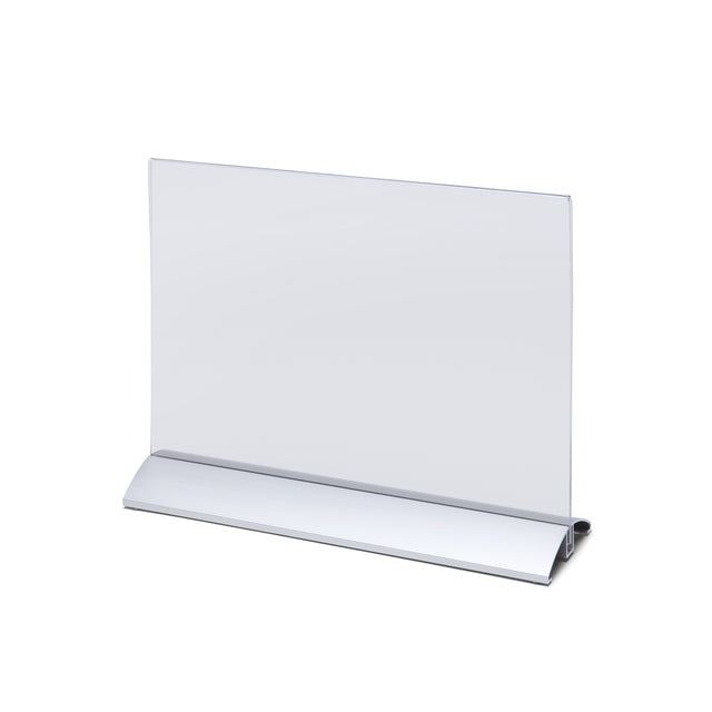 IEZZY horeca en cate - Menukaarthouder iezzy liggend a4 aluminium voet