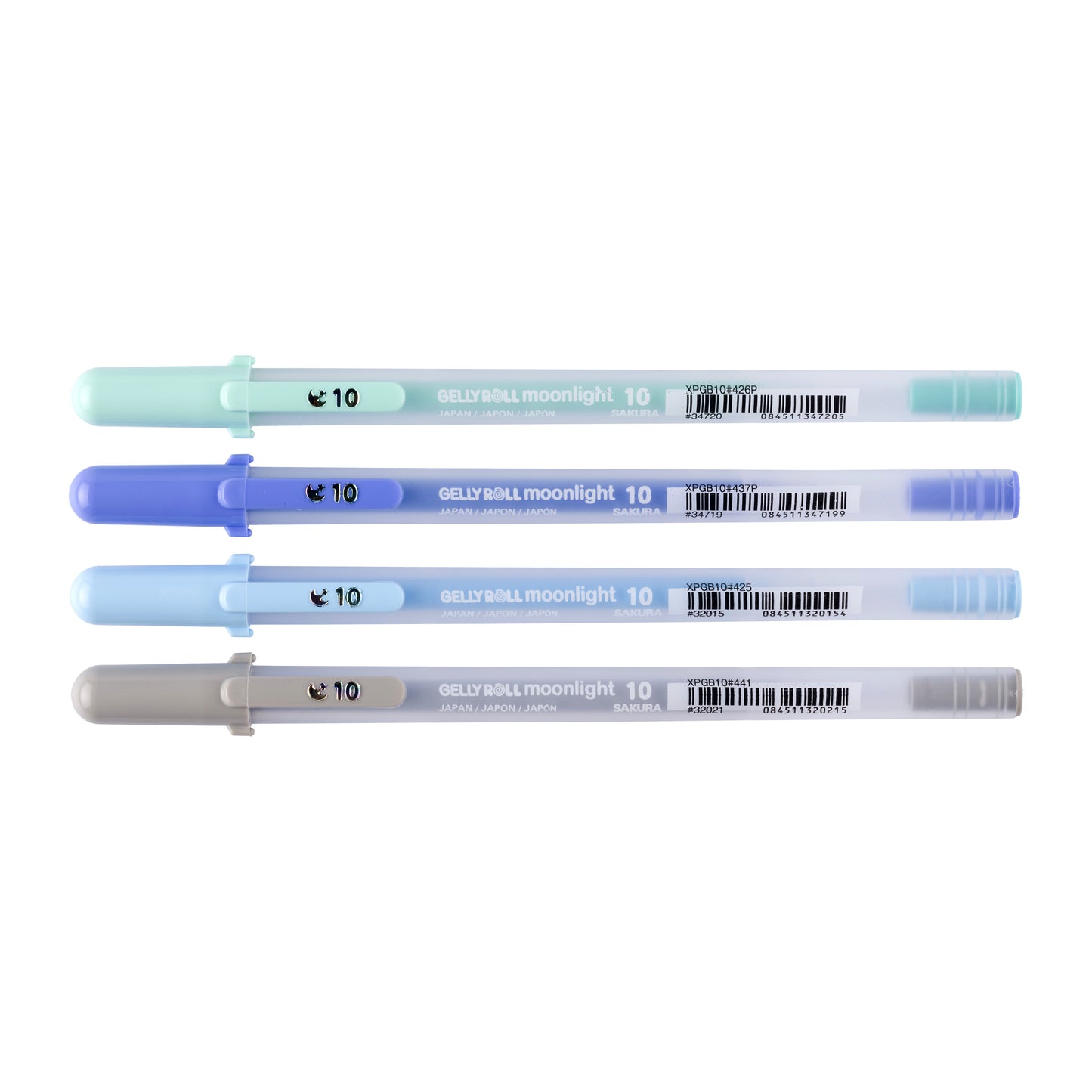 Sakura - Gel Writer Gelly Roll Moonlight 10 aurore lot de 4 couleurs