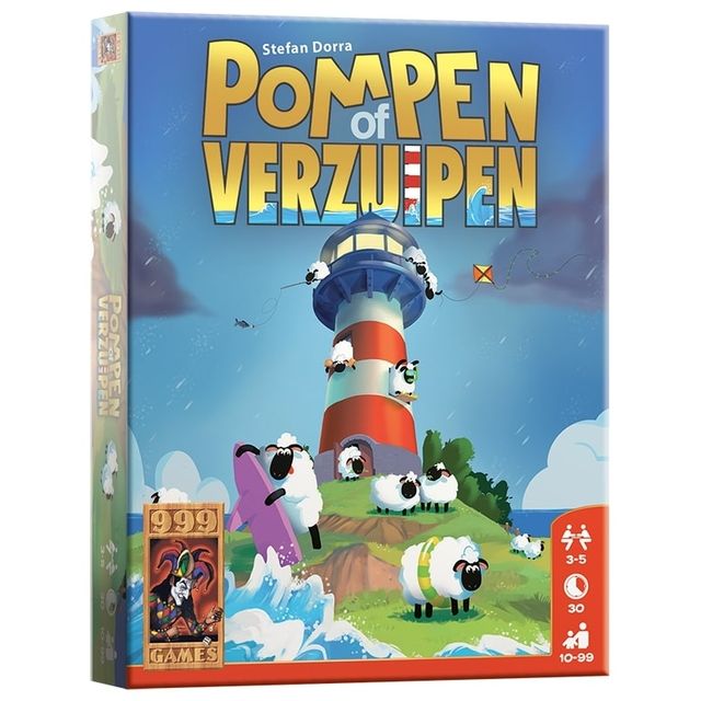 999 games - Kaartspel Pompen of Verzuipen | 12 stuks